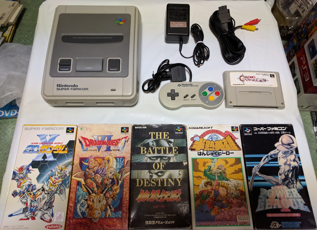 スーファミ　セット売り ☆ソフト6本付 スーパーファミコン本体セット ☆
