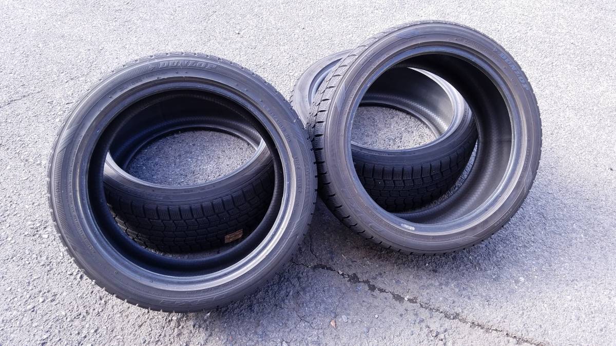 スタッドレスタイヤ DUNLOP ダンロップ DSX-2 225/45R18インチ 中古4本