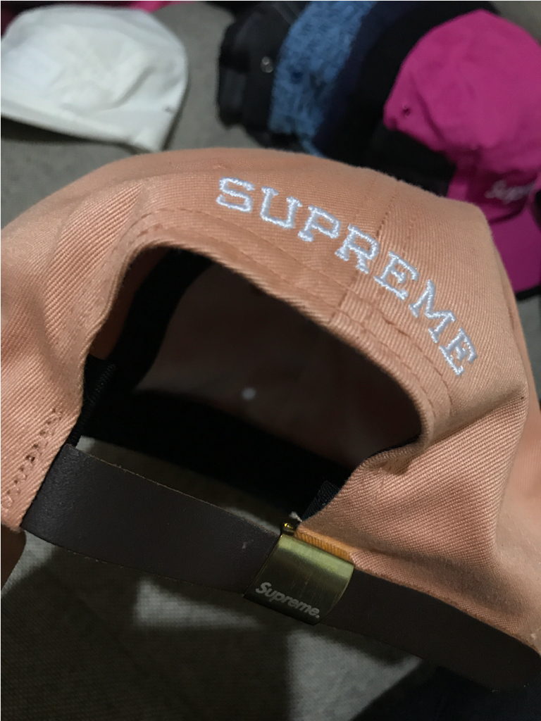 Pink Peach Supreme S Logo 6 Panel Cap 帽子 服飾小物 し 【公式通販】