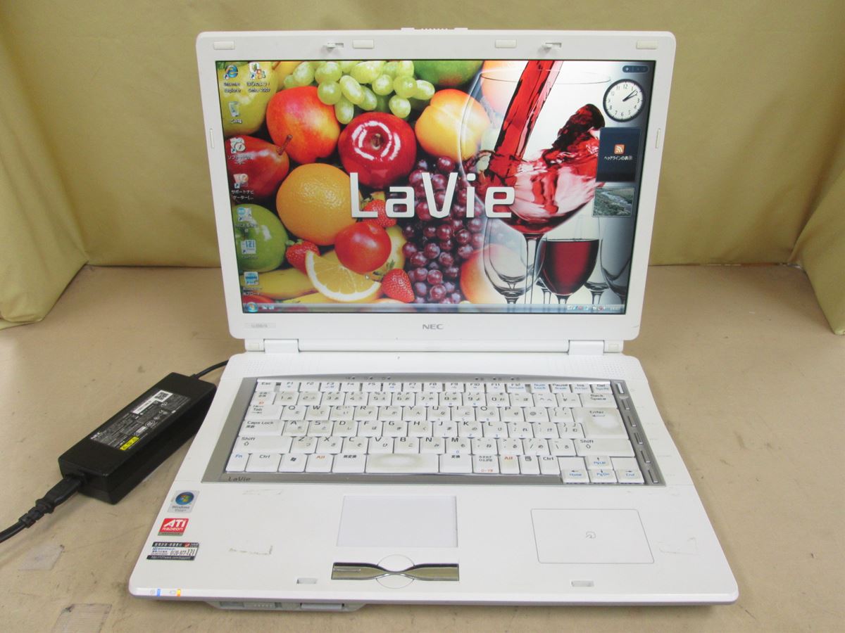Nec Lavie Ll550 K Pc Ll550kg Sempron 3400 1 80ghz 2gb 15 4型 Dvdマルチ Windows Vista リカバリ済み 15インチ 売買されたオークション情報 Yahooの商品情報をアーカイブ公開 オークファン Aucfan Com