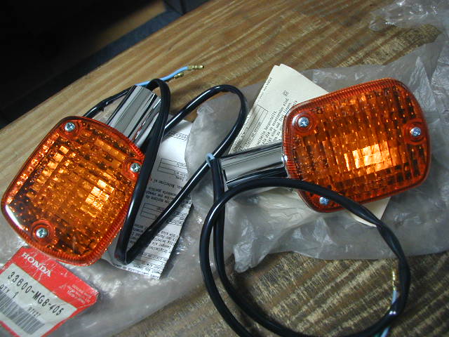 その他 Hana 34213☆VF750マグナ/CBX400カスタム☆未使用・ウインカー2個セット