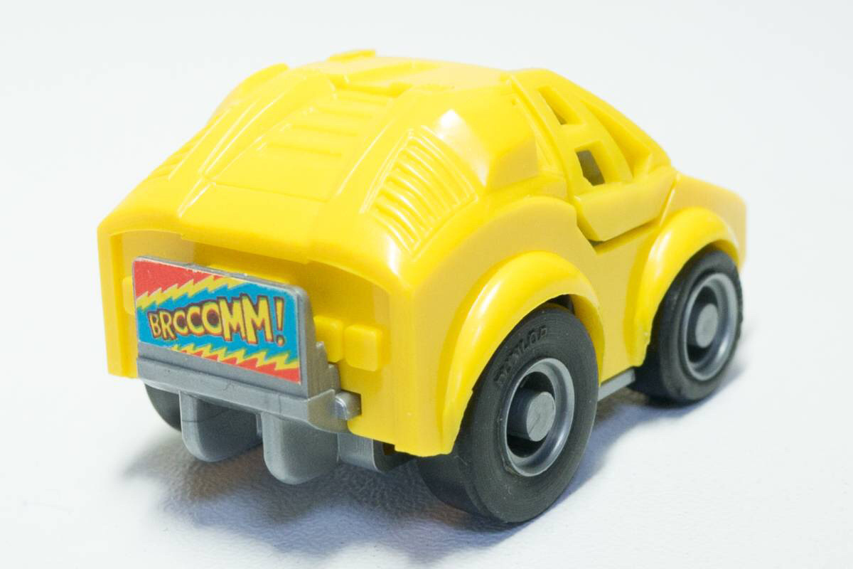 【レア！】マメダッシュ カウンタック 亀の子エンジン 搭載 イエロー チョロＱ 豆ダッシュ_2