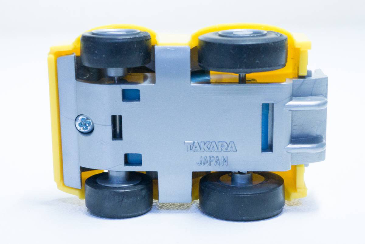 【レア！】マメダッシュ カウンタック 亀の子エンジン 搭載 イエロー チョロＱ 豆ダッシュ_3