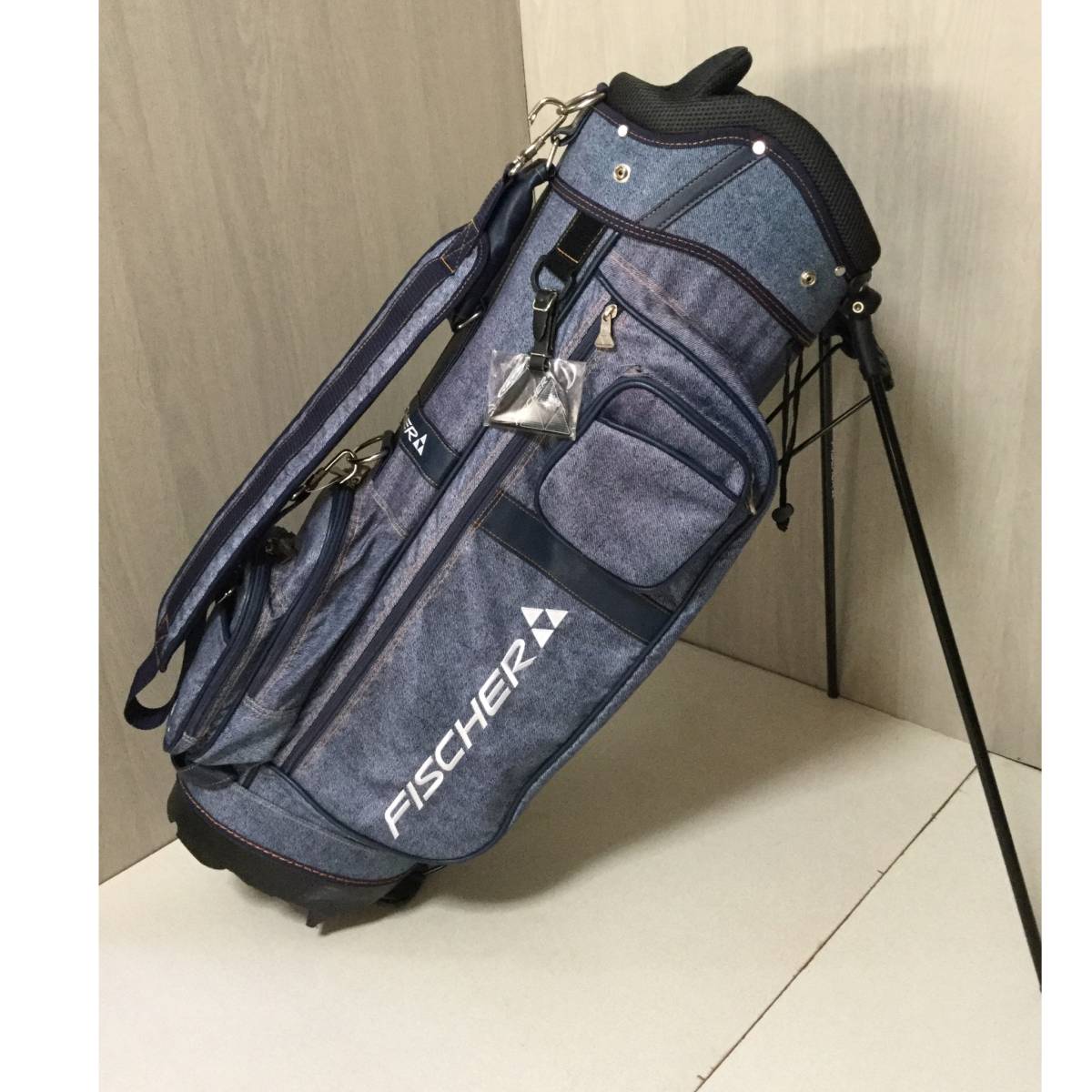 FISCHER/フィッシャー ゴルフ スタンド式 キャディバッグ 美品