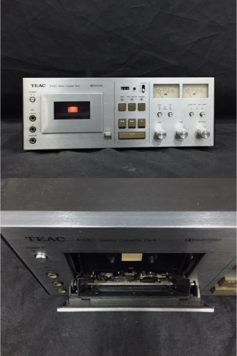 ジャンク TEAC ティアック A-630 ステレオ カセット デッキ Yahoo
