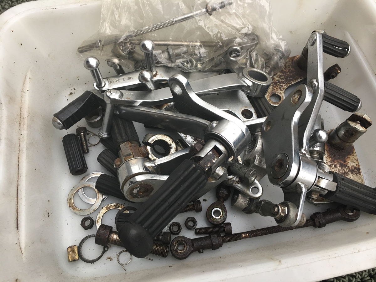 cbx400f CBX400F BEET ビート フルバンク ばバックステップ 当時物 