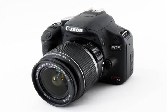 ★一眼入門に最適★ Canon キャノン EOS kiss X3 EF-S 18-55mm f3.5-5.6 IS 80size 219663