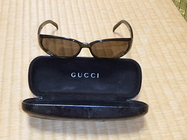 サングラス グッチ GUCCI ケース付き メンズ レディース | ゆったり 