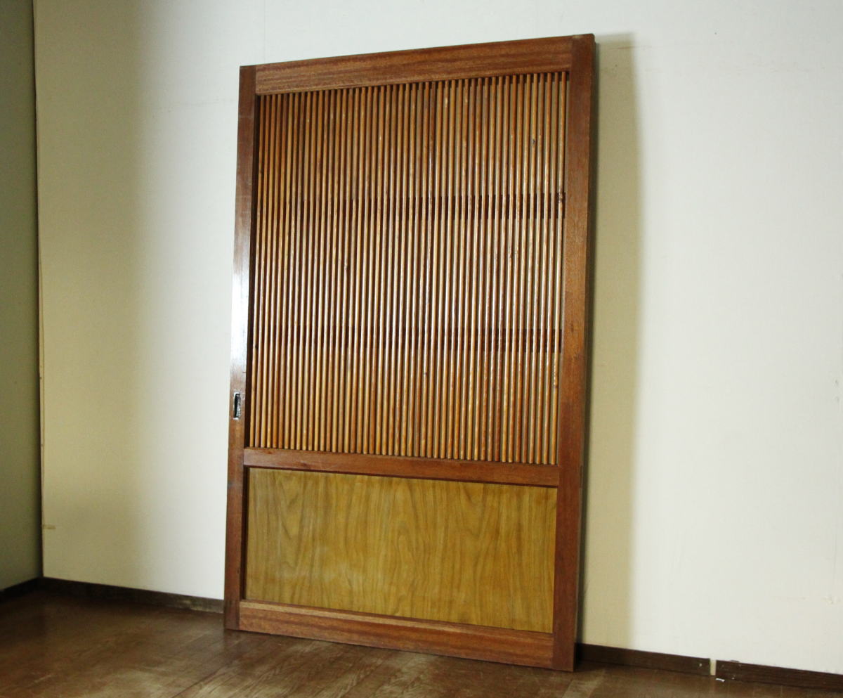 古建具！千本格子蔵戸！古民家/和風パーティション/縦格子/和雑貨
