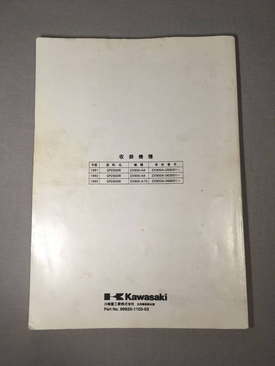 GPZ900R Ninja ZX900-A8/A9/A10型 サービスマニュアル_2