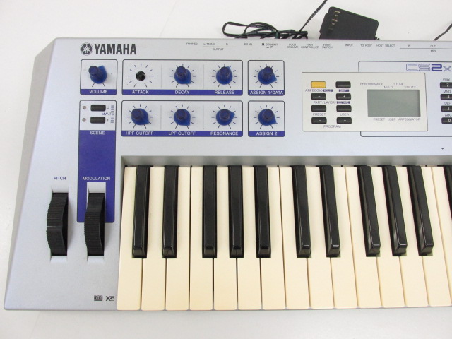 YAMAHA ヤマハ CS2X シンセサイザー☆6259 Yamaha CS-2X Keyboard