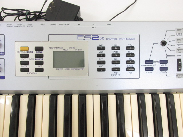 YAMAHA ヤマハ CS2X シンセサイザー☆6259 Yamaha CS-2X Keyboard
