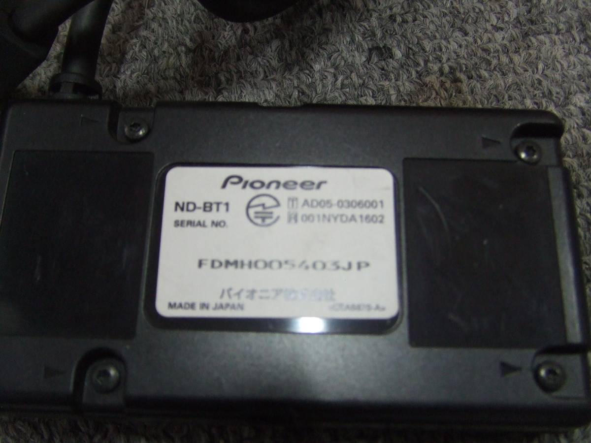 パイオニア カロッツェリア Bluetoothユニット ND-BT10 中古 Pioneer 