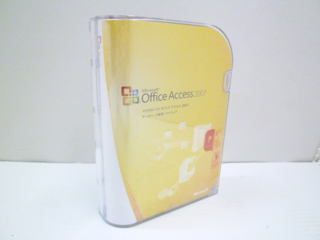 C0128 Microsoft Office Access 2007 マイクロソフトオフィスアクセス2007(オフィスパック)｜売買された ...