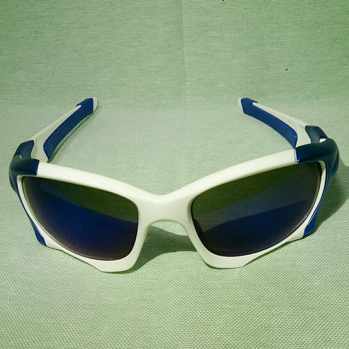 一円スタート！ スポーツサングラス OAKLEY PITBOSS ブルーフレーム