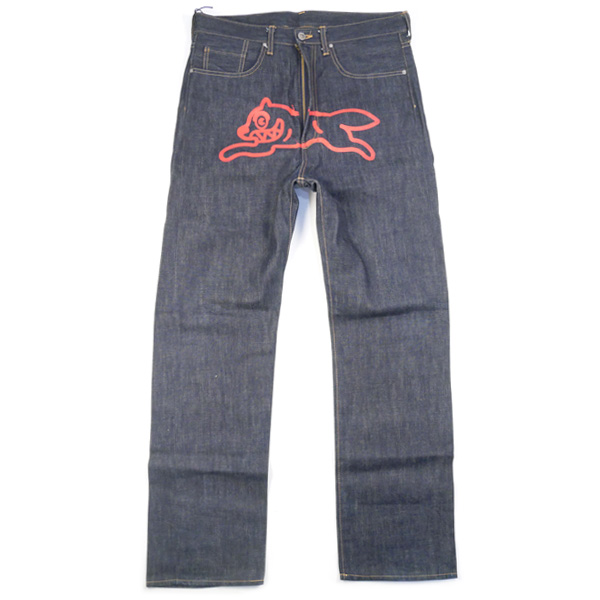 美品 即決 送料無料 BBC ビービーシー フロントドッグワンウォッシュデニムパンツ インディゴ M