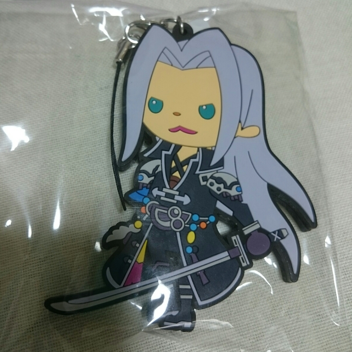 セフィロス ネシカストラップ】ラバーストラップ FINAL FANTASY