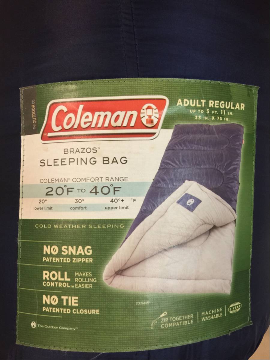 コールマン 寝袋 3個セット Coleman コンパクトコルネット⁄LO 寝袋 3個