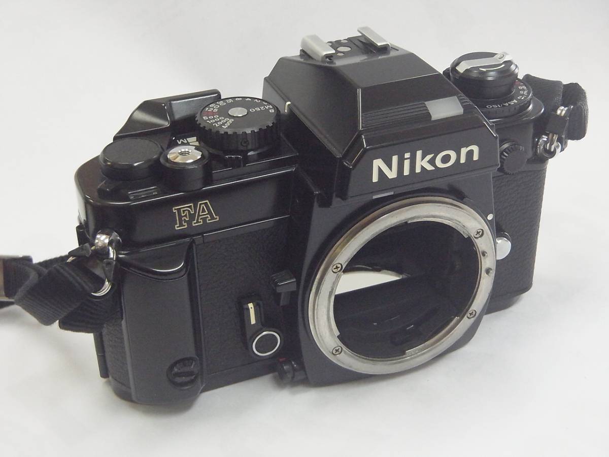 Nikon　FA　ブラック　★　ジャンク品