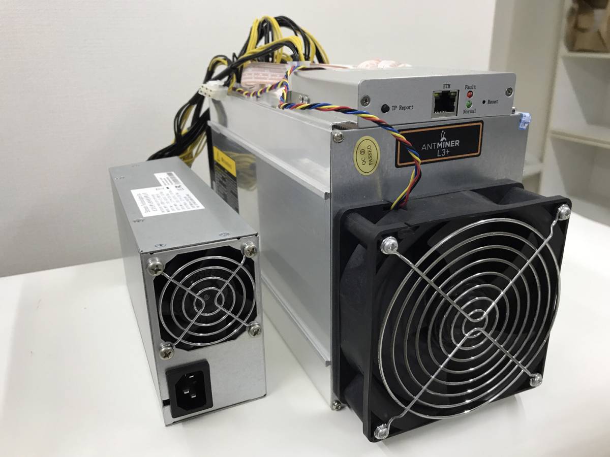 L3+ ASIC Litecoin Antminer Bitmain Miner | AntMiner (504Mh⁄s 