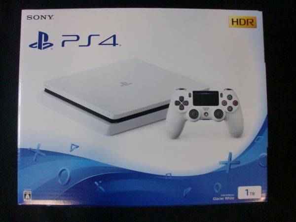 PS4　1TB　CUH-2100B　B02　グレイシャーホワイト　HDR 【未使用品】