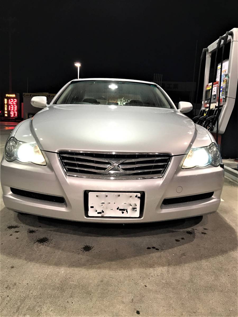 トヨタ　マークＸ１２０系後期　走行５万キロ台　車検30/8まで　売り切り！