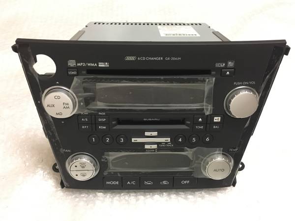 新古☆ スバル 純正 GX-204JH GX204JHF2 レガシィ BL BP 後期 CD