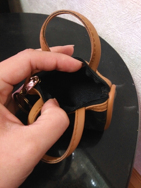 新品未使用LOUISVUITTON風ミニバックオブジェ_2