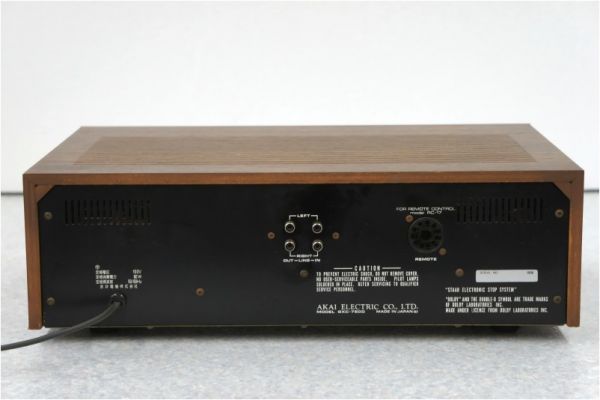 E22612】 アカイ AKAI カセットデッキ GXC-760D ジャンク