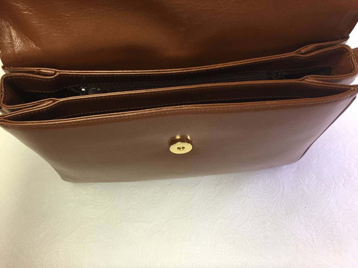 ◇Chloe クロエ ショルダーバッグ レザー ブラウン◇ 中古品 ワン 