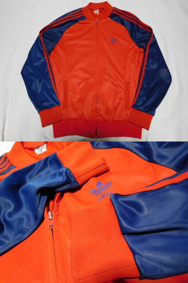 adidas アディダス ATP ventex 青タグ スーパースター ジャージ トラック ジャケット 赤 紺 FRANCE 04