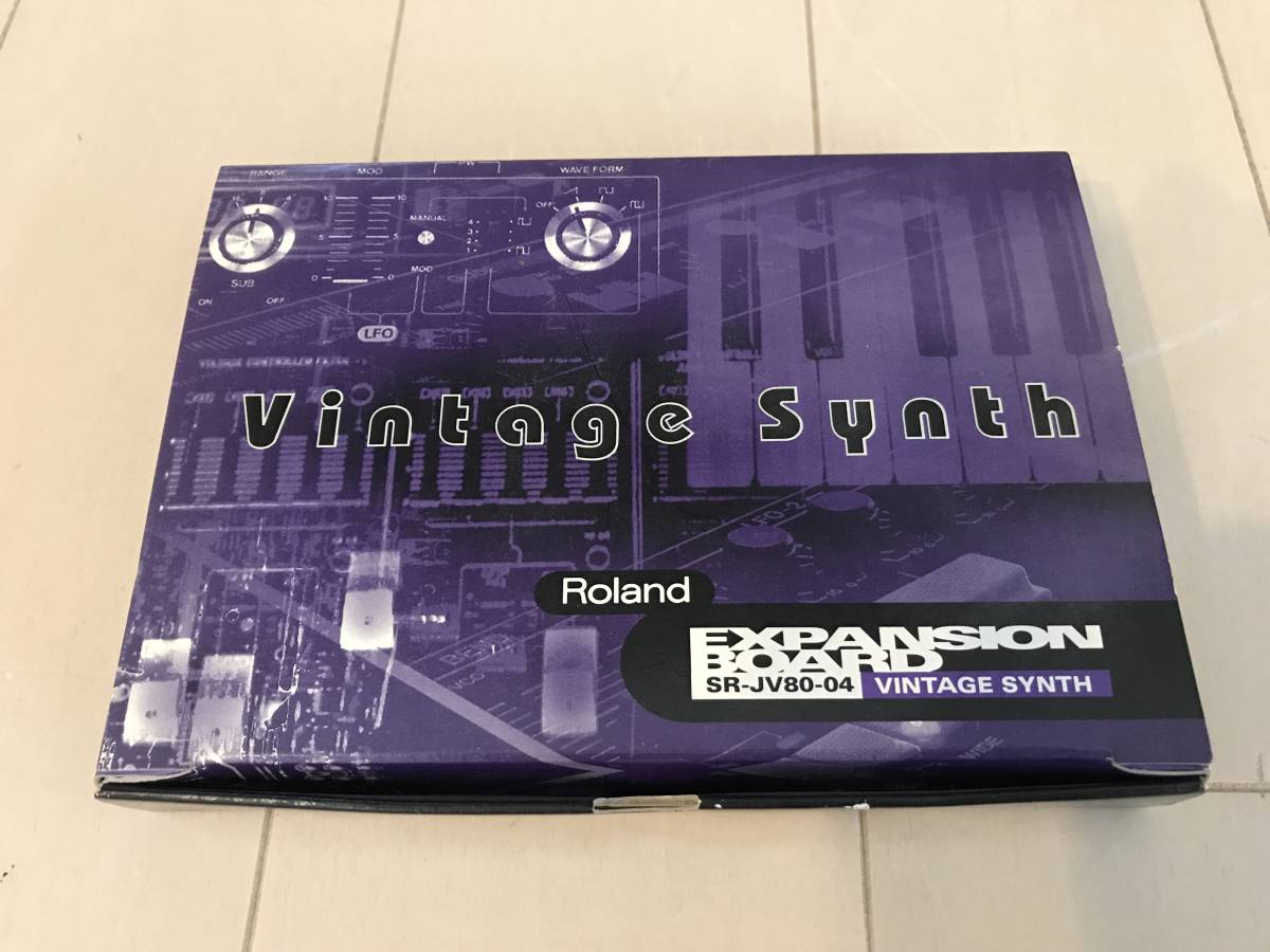 SR-JV80-04 Roland SR-JV80-04 エクスパンションボード「VINTAGE SYNTH