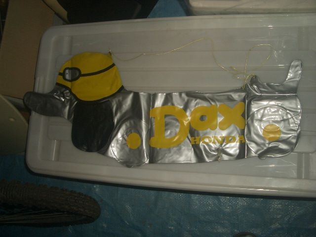 ダイヤペット当時物No322 当時物ホンダダックスバルーン空気人形店舗旧