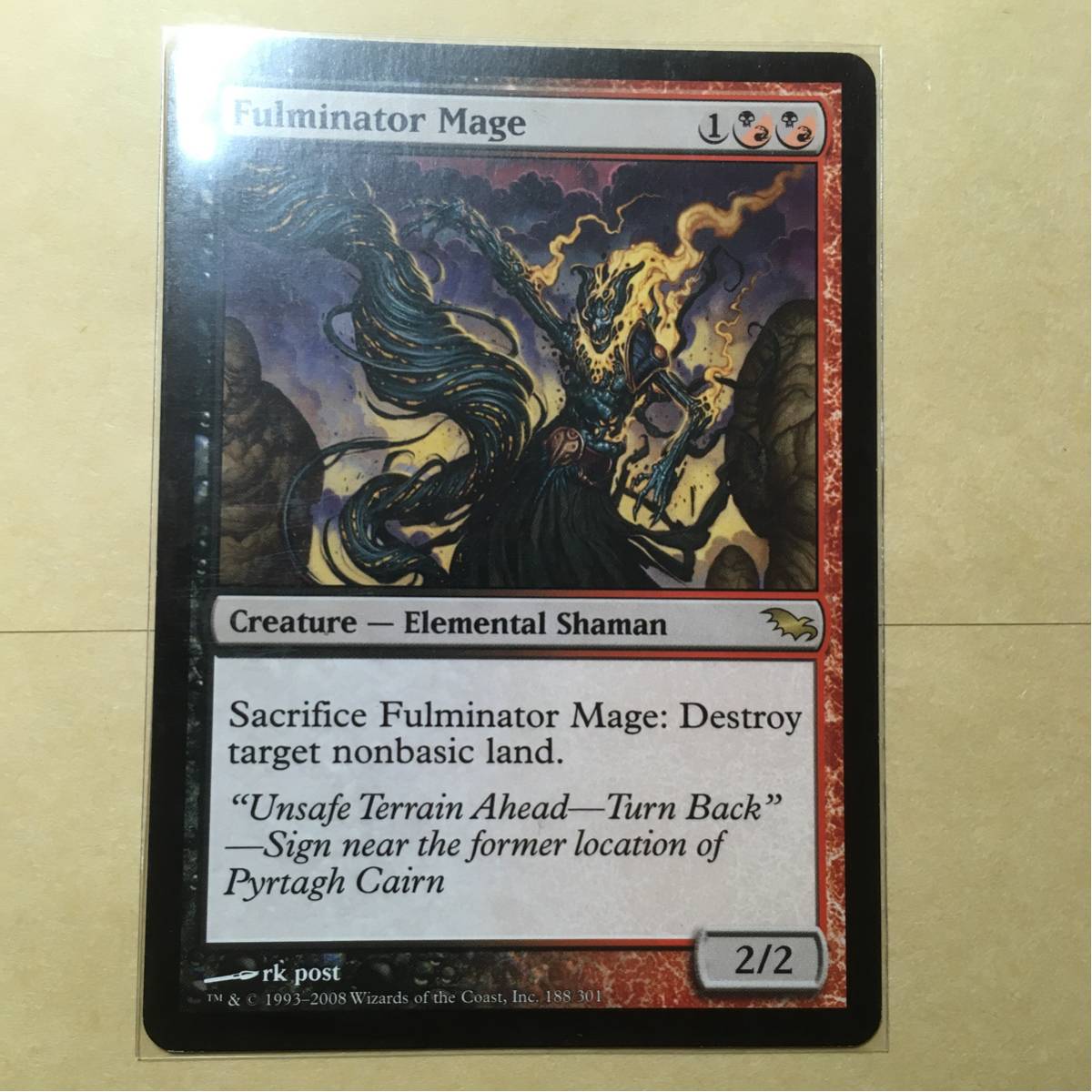mtg 大爆発の魔道士 大爆発の魔道士⁄Fulminator 4枚セット <FOIL&gt