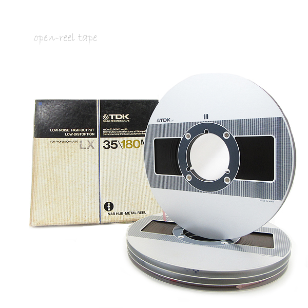 maxell オープンリール テープ 4巻セット メタルリール レトロ 音源 北θTK
