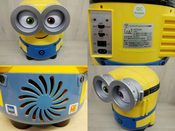 生活家電 非売品◎ アートオリジナル ミニオン 冷温庫 冷蔵庫限定生産