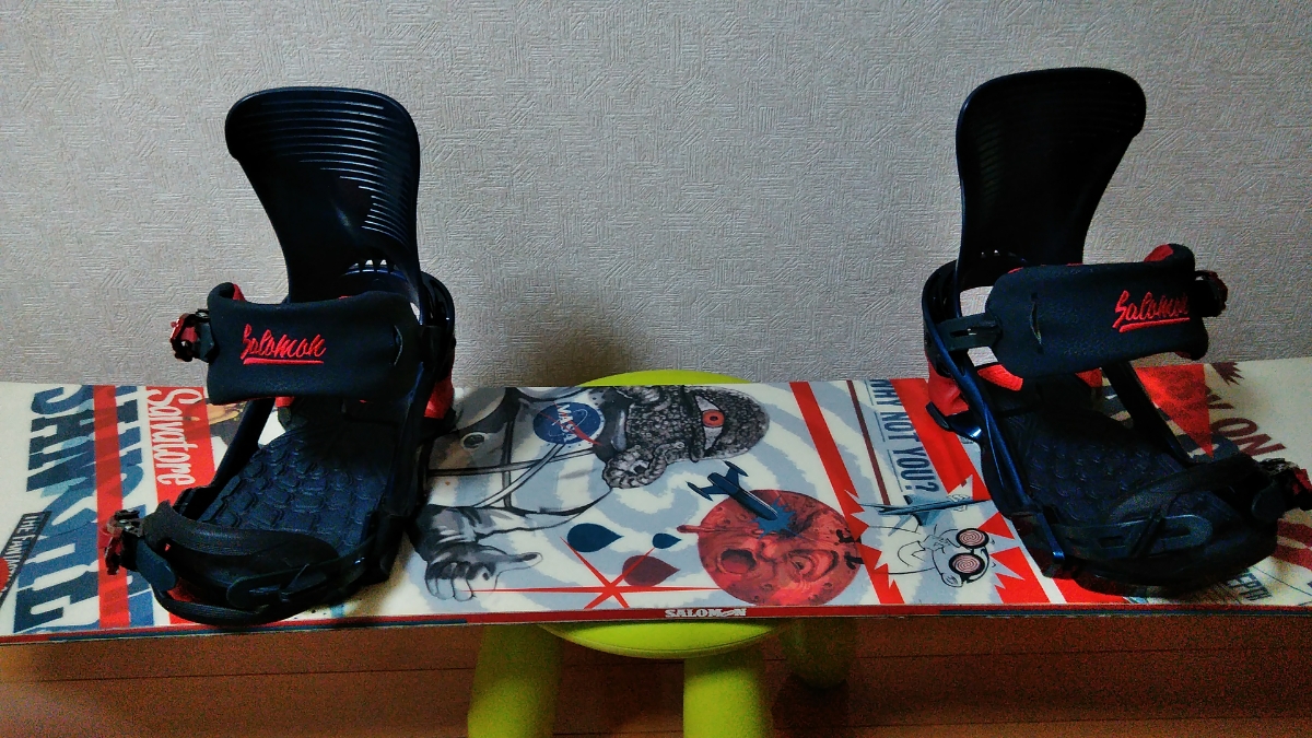 SALOMONサロモン スノーボード 151cm FLUX DSビンディング付き SALOMON