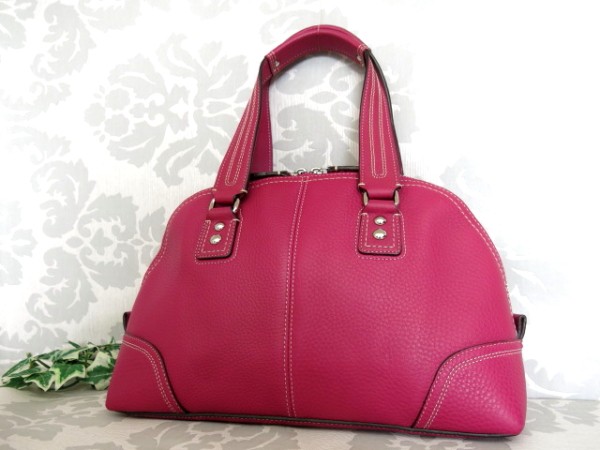 □未使用□COACH コーチ□レザー 革 ショルダー バッグ□ピンク □未使用□COACH コーチ□レザー 革 ショルダー バッグ□ピンク