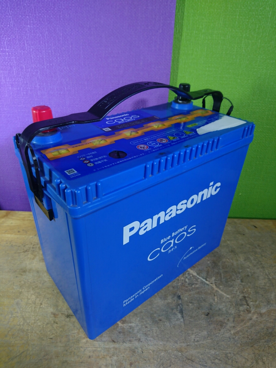 パナソニック カオス 80B24L 2015年製 カーバッテリー cca436 No.1101 ☆不要バッテリー回収無料☆ 