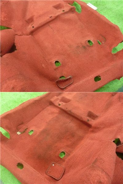 ☆希少☆FD3S RX-7 3型 純正 FD RX7 純正 フロアカーペット 赤 赤内装 13B ロータリー ターボ