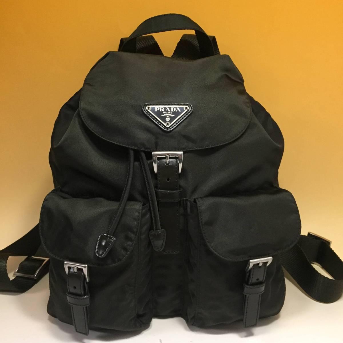 新品未使用】PRADA プラダナイロンリュック黒 【公式通販】