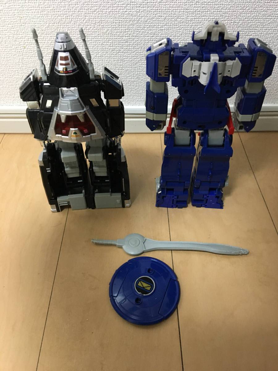 電磁合体 DX ギャラクシーメガ 動作品 デルタメガ スーパー