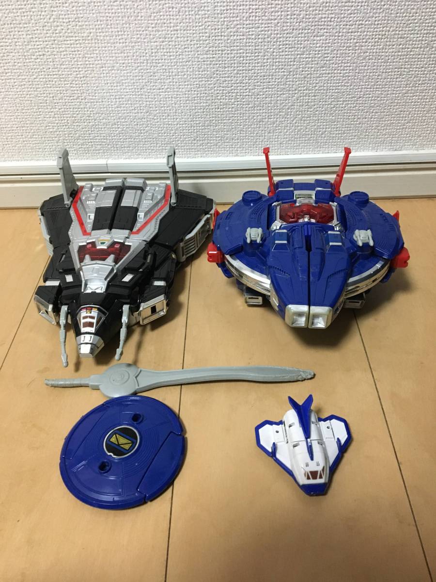 電磁合体 DX ギャラクシーメガ 動作品 デルタメガ スーパー