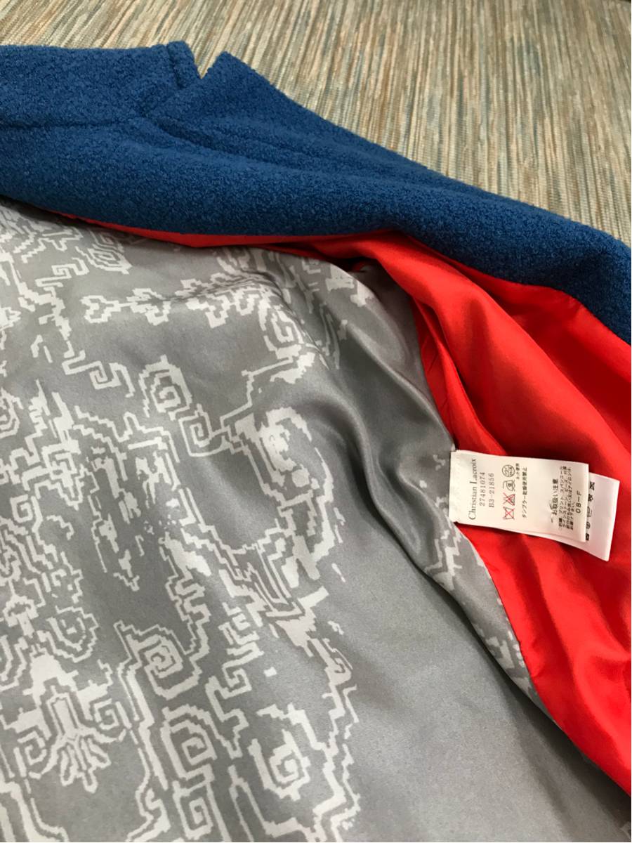 即決！Christian Lacroix クリスチャンラクロワ コート 袖バルーン
