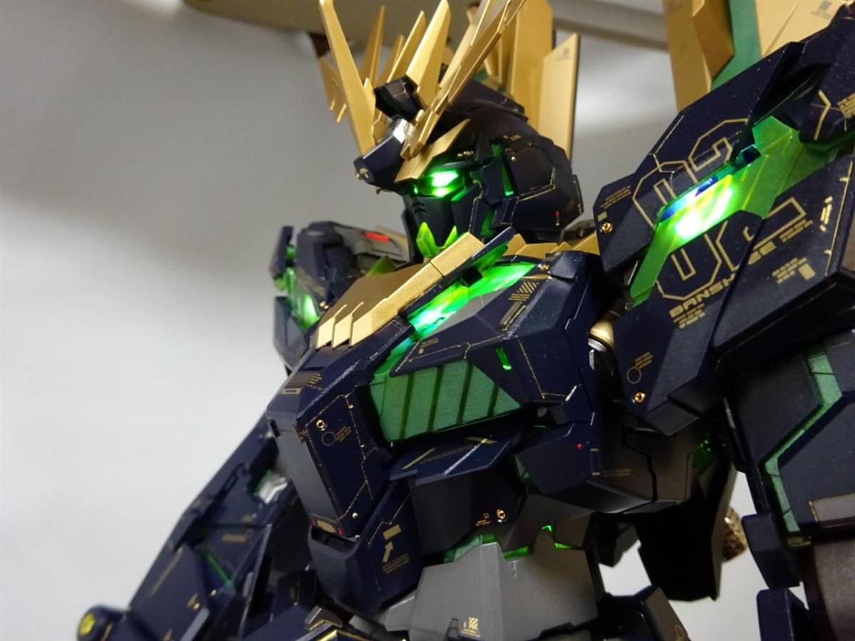 ユニコーンガンダム PGバンシィ　全塗装　美品　最終価格 最終価格 究極！オーダーメイド PG ユニコーンガンダム 2号機