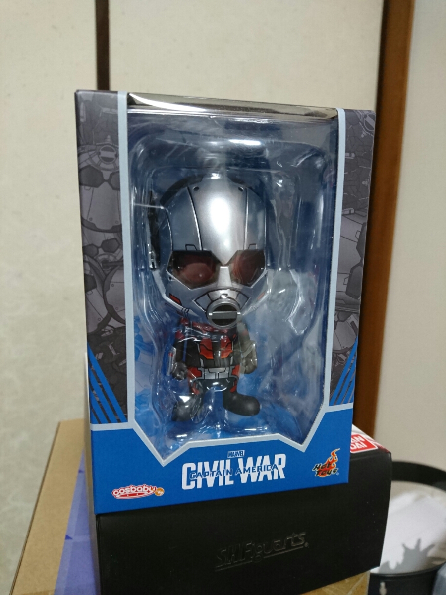 ［新品未開封品］ホットトイズ HOTTOYS コスベイビー アントマン シビル・ウォー キャプテン・アメリカ サイズS: アントマン_2