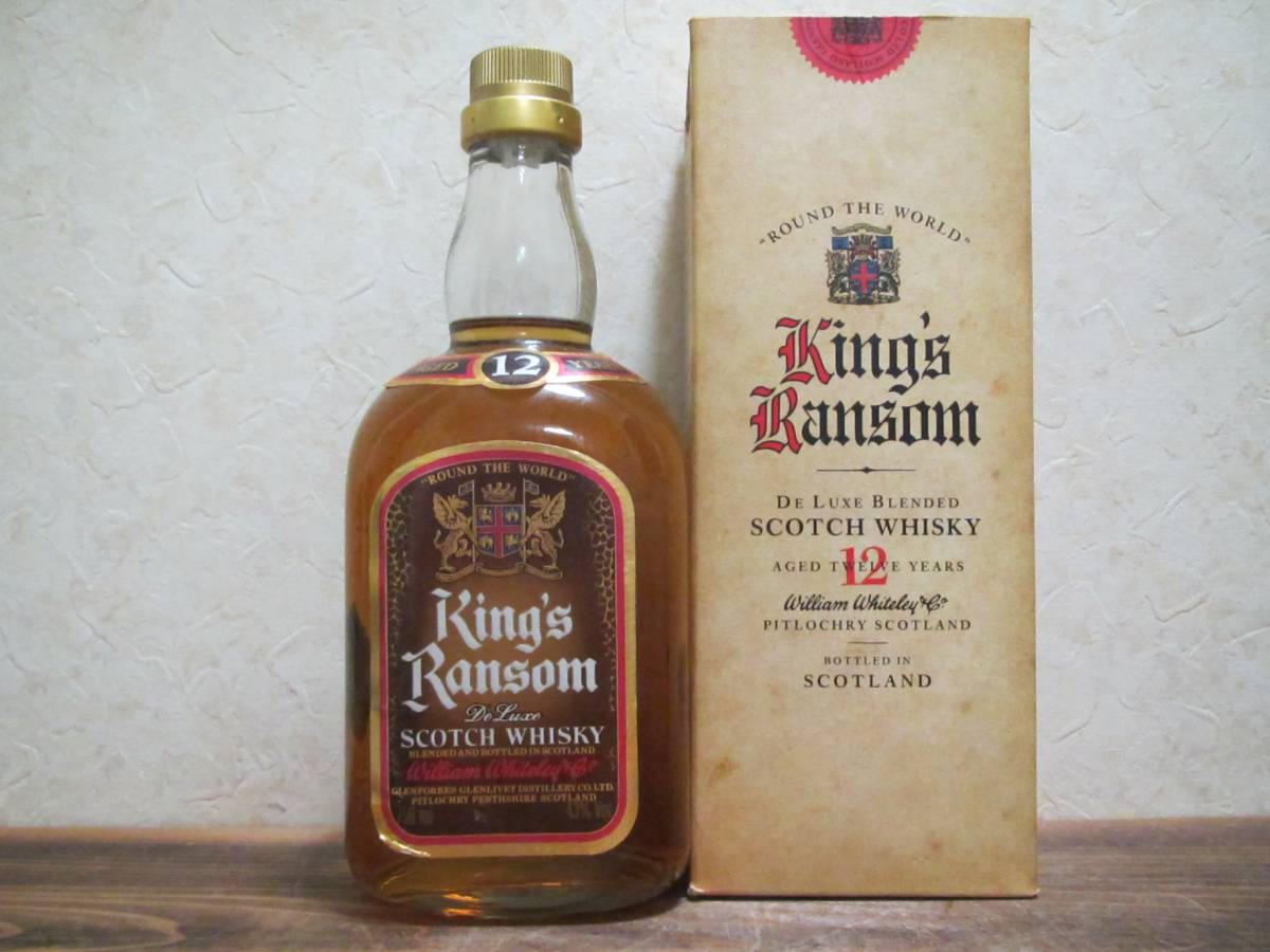 飲料・酒 【未開栓】キングス ランサム 12年 ラウンド ザ ワールド