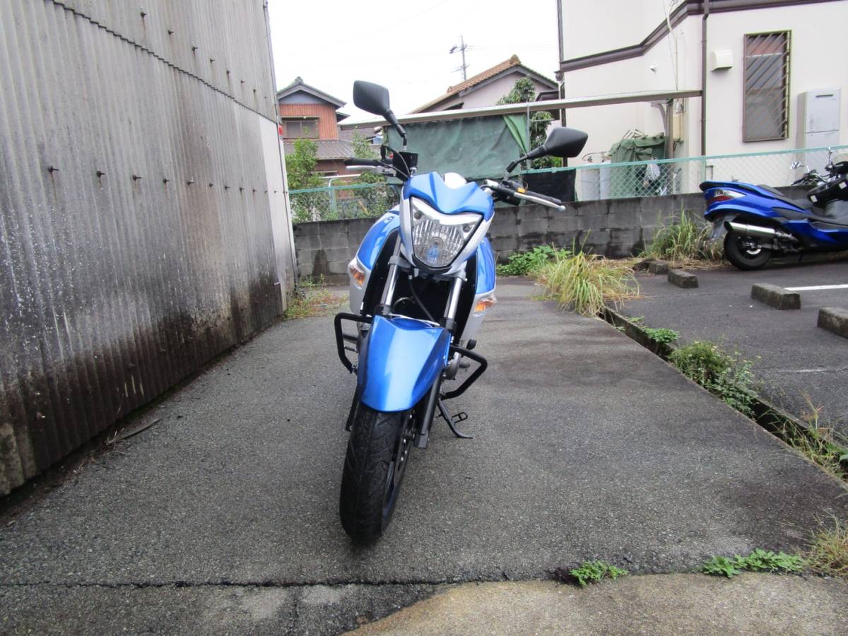 スズキ GSR250 低走行距離(7，047㎞) エンジン良好 動画あり 1円 