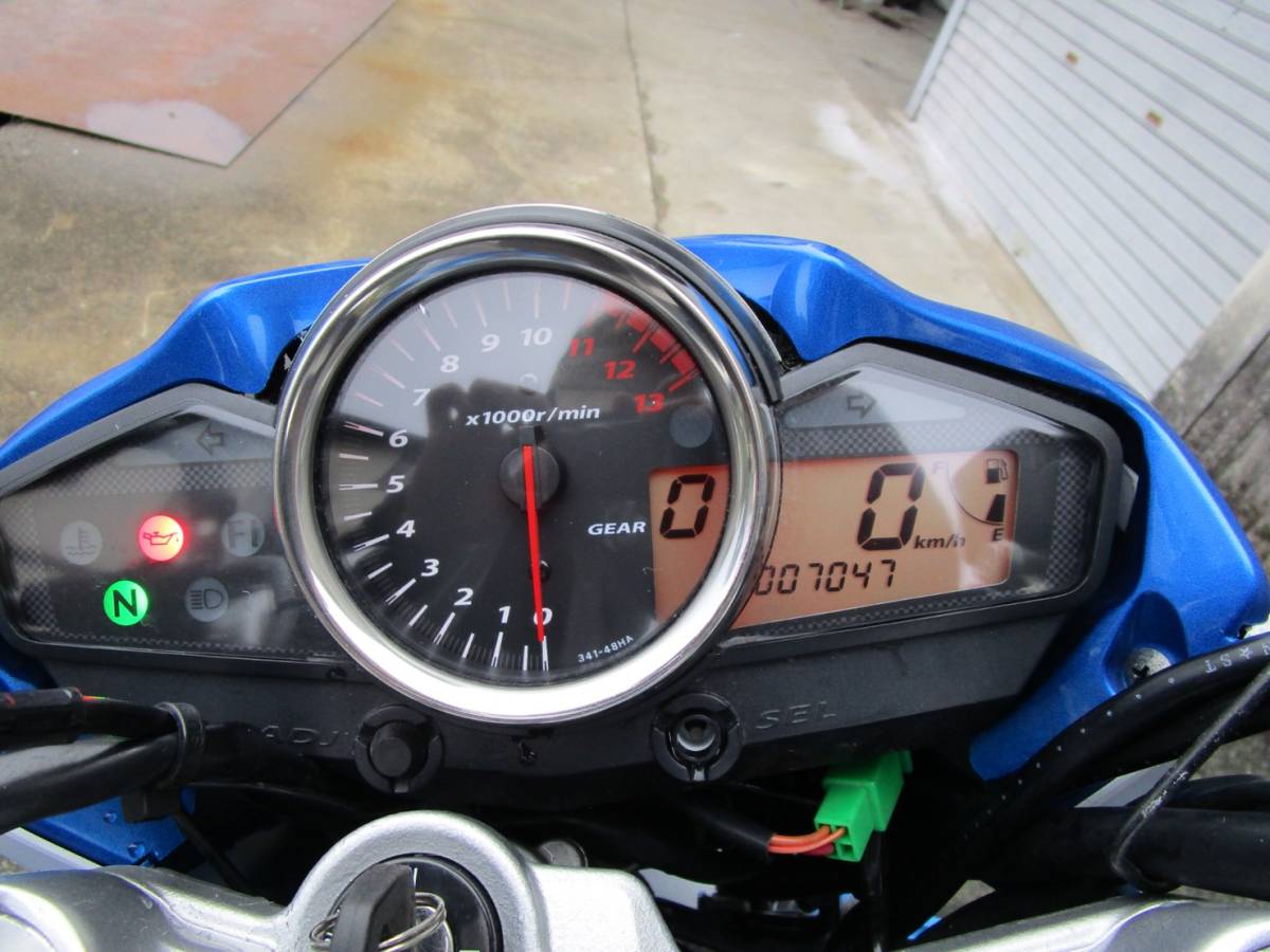 スズキ GSR250 低走行距離(7，047㎞) エンジン良好 動画あり 1円 