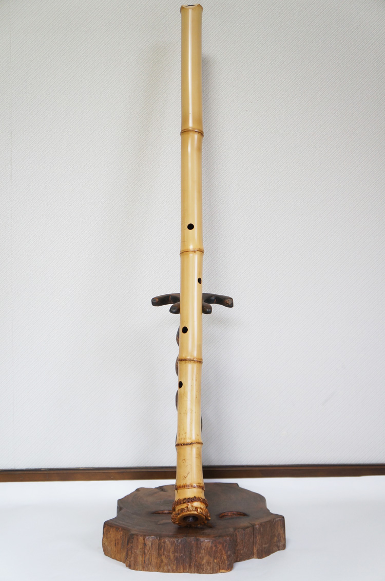 02/37-06 尺八 本体 1尺4寸 全長 約 45cm 和楽器 ⑳ 商品紹介｜竹勇銘